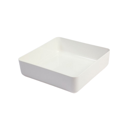 Bandeja 28X28X8 Blanca